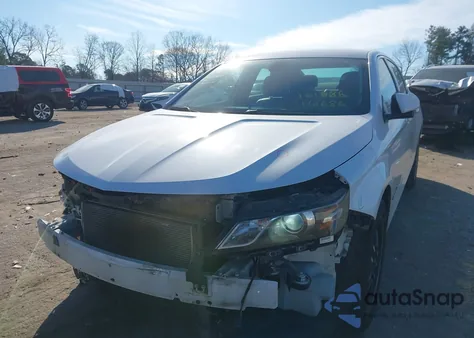 2016 Chevrolet Impala 1Lt из США, поврежденный, VIN 2G1105SA7G9161686